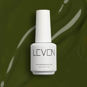 Leven | Ημιμόνιμο βερνίκι 15ml no. 075 Militaire