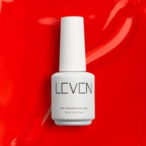 Leven | Ημιμόνιμο βερνίκι 15ml no. 121 Bloody Mary