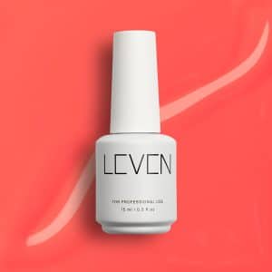 Leven | Ημιμόνιμο βερνίκι 15ml no. 133 Coral Pink