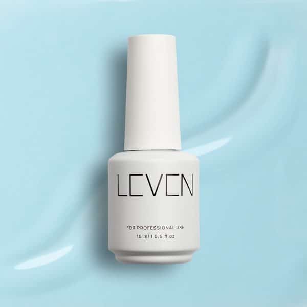 Ημιμόνιμο βερνίκι νυχιών Leven No. 192 Baby Blue σε 15ml – Απαλή γαλάζια απόχρωση με μακρά διάρκεια, ιδανικό για φωτεινά και κομψά μανικιούρ.