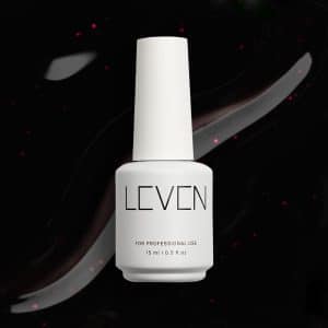 Leven | Ημιμόνιμο βερνίκι 15ml no. 237 Black Queen