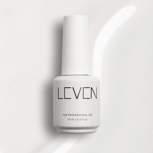 Leven | Ημιμόνιμο ημιδιάφανο βερνίκι 15ml no. S002 Milky