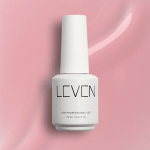 Leven | Ημιμόνιμο ημιδιάφανο βερνίκι 15ml  no. S008 Rose Beige