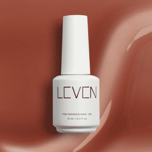 Leven | Ημιμόνιμο ημιδιάφανο βερνίκι 15ml no. S009 Cashmere Beige