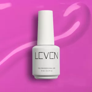 Gel polish Leven – Ημιμόνιμο βερνίκι νυχιών σε απόχρωση Bow, ιδανικό για μανικιούρ & πεντικιούρ