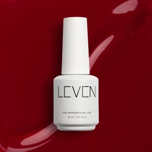 Leven | Ημιμόνιμο βερνίκι 15ml no. 032 Cranberry