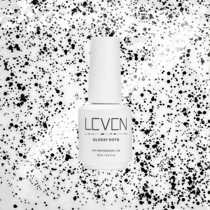 Glossy Top Coat Vernish μεtop coat με ιδιαίτερο γυαλιστερό φινίρισμα και μικροσκοπικές μαύρες κουκκίδες που προσθέτουν μοναδική υφή και στυλ. Ιδανικό για egg effect