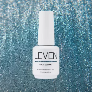 Μπλε Καλοκαιρινό Ημιμόνιμο Χρώμα Juicy Magnet No.03 - Leven | Επαγγελματικά Προϊόντα Ονυχοπλαστικής & Nail Art