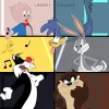 Γραφικό της καμπάνιας Looney Colors από τη Leven, με διάσημους χαρακτήρες των Looney Tunes για έμπνευση σε επαγγελματικά ημιμόνιμα βερνίκια νυχιών και nail art.